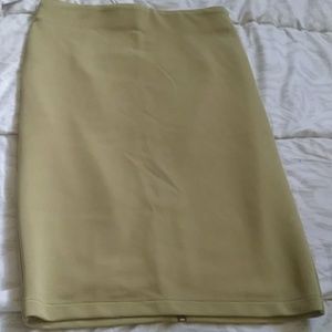 Light olive green skirt